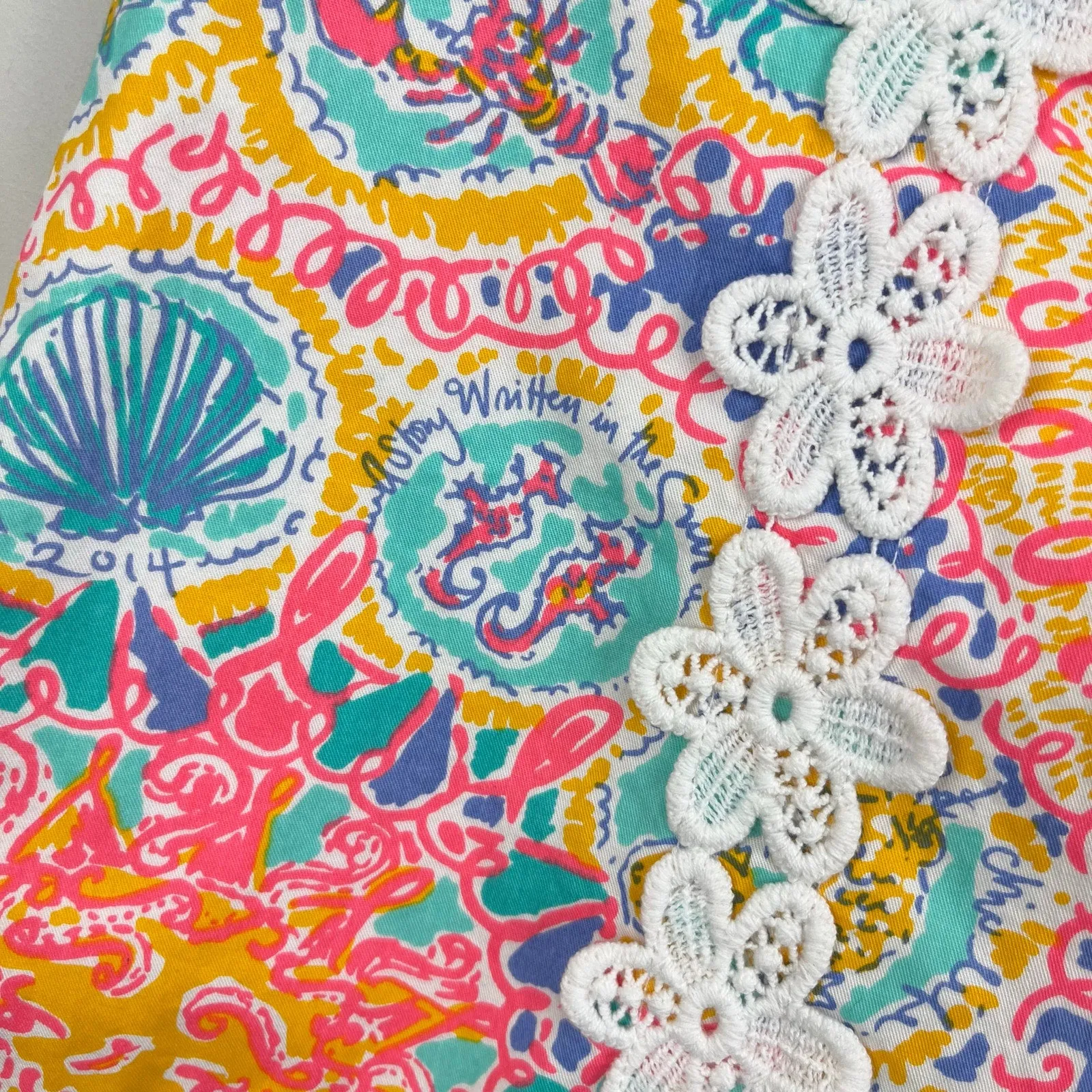 Insta-Worthy Lilly Pulitzer Girls Baby Shift Dress Light Iris Written in the Sun 3-6 Months  Today Only!