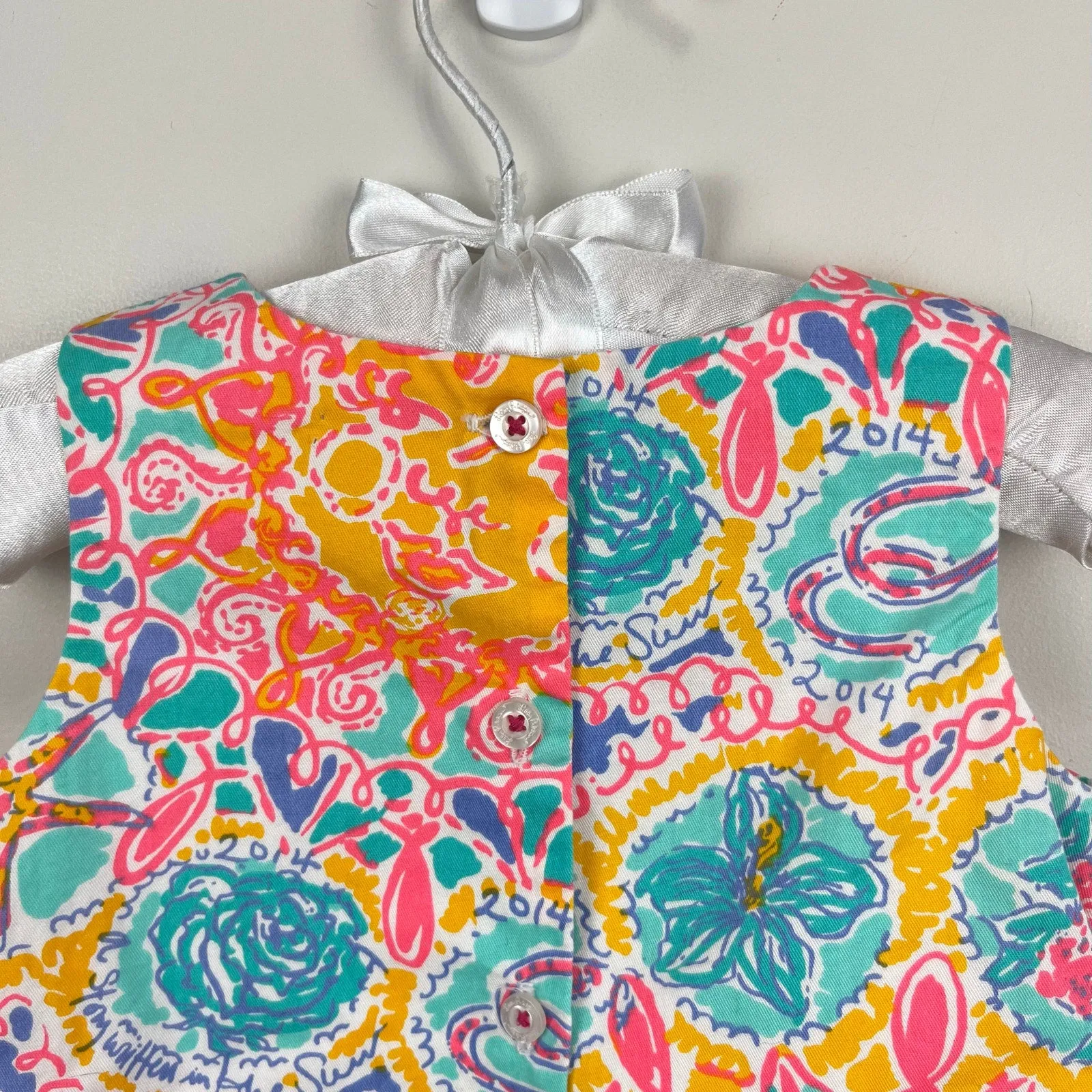 Insta-Worthy Lilly Pulitzer Girls Baby Shift Dress Light Iris Written in the Sun 3-6 Months  Today Only!