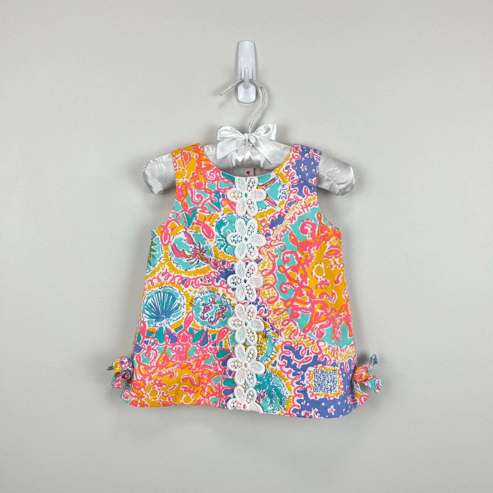 Insta-Worthy Lilly Pulitzer Girls Baby Shift Dress Light Iris Written in the Sun 3-6 Months  Today Only!