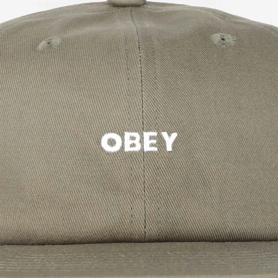 Insta-Worthy OBEY Bold Twill 6 Panel Strapback Cap  Ends Soon!