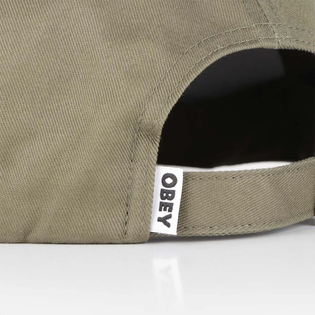 Insta-Worthy OBEY Bold Twill 6 Panel Strapback Cap  Ends Soon!