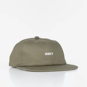 Insta-Worthy OBEY Bold Twill 6 Panel Strapback Cap  Ends Soon!