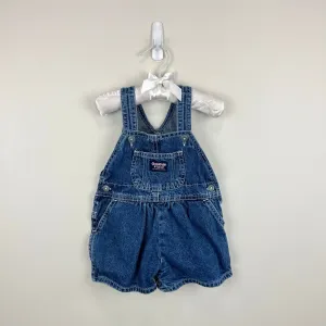 Insta-Worthy Vintage OshKosh B'gosh Blue Jean Shortalls 12 Months  Last Chance!