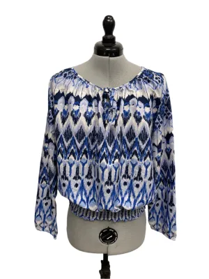 Insta-Worthy Womens Dex Long Sleeve Blouse, Small  Almost Gone!