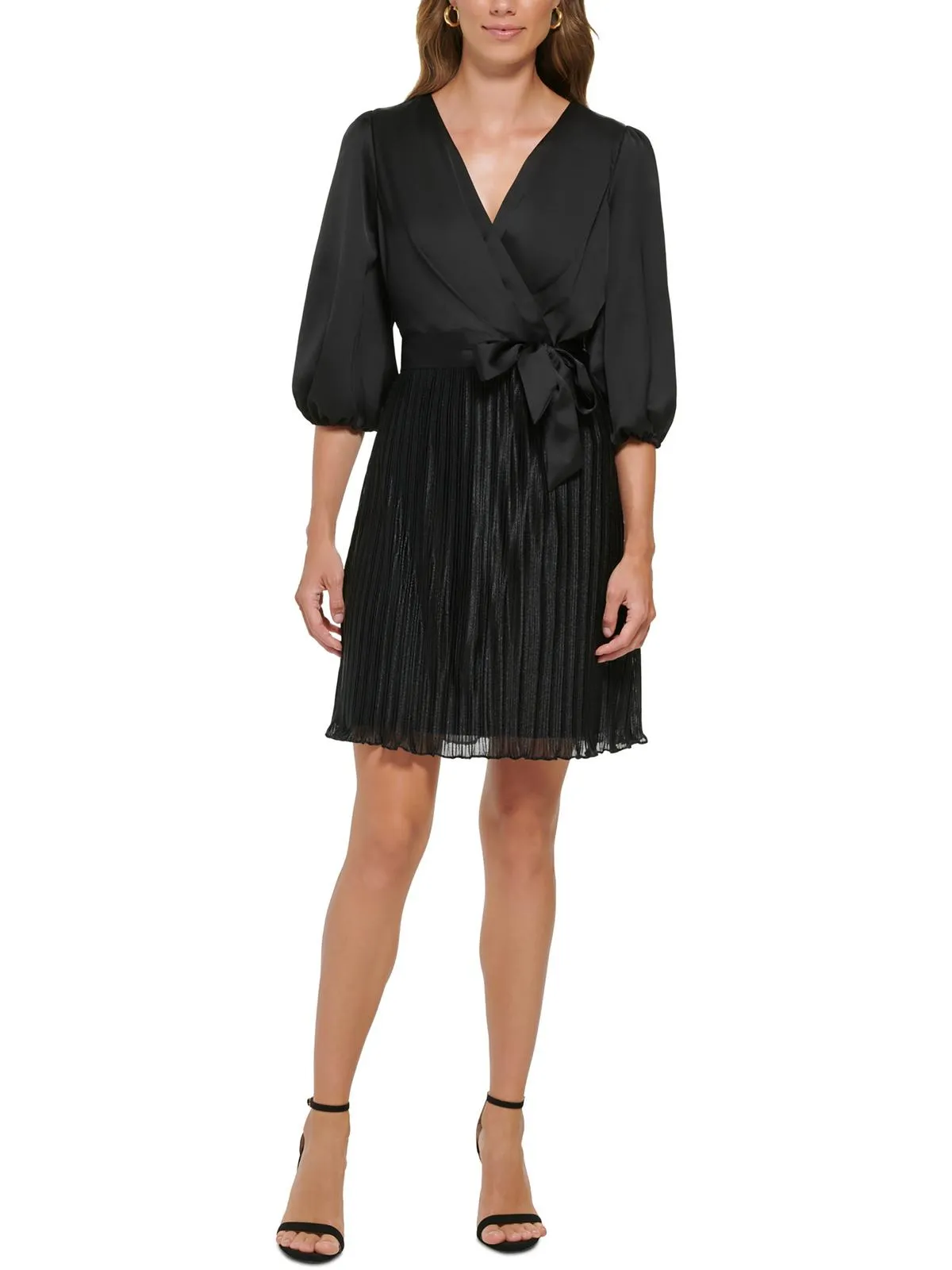 Insta-Worthy Womens Pleated Mini Fit & Flare Dress  Going Fast!