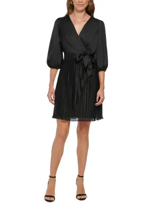 Insta-Worthy Womens Pleated Mini Fit & Flare Dress  Going Fast!