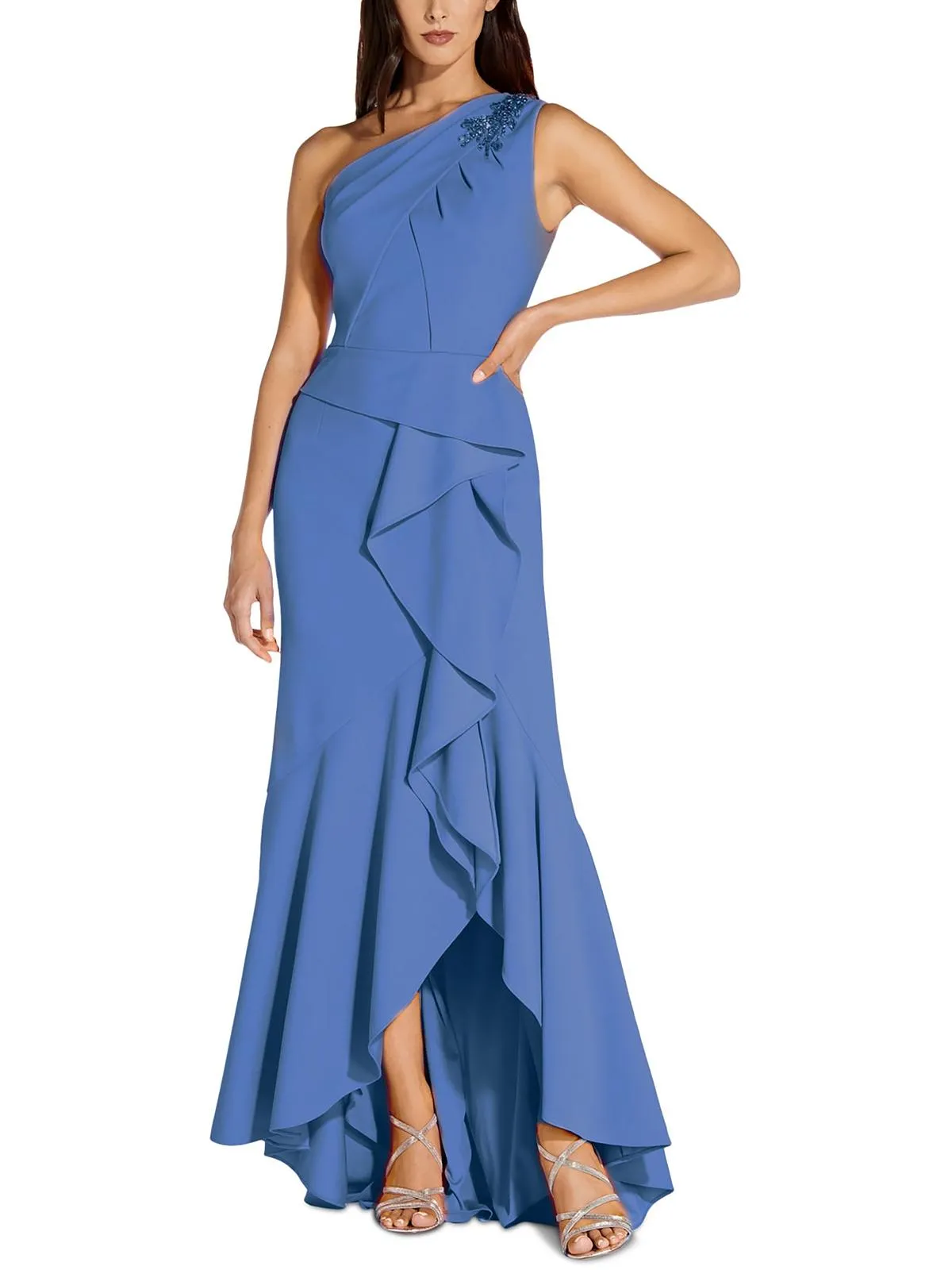 Insta-Worthy Womens Ruffled Maxi Evening Dress  Limited Availability!