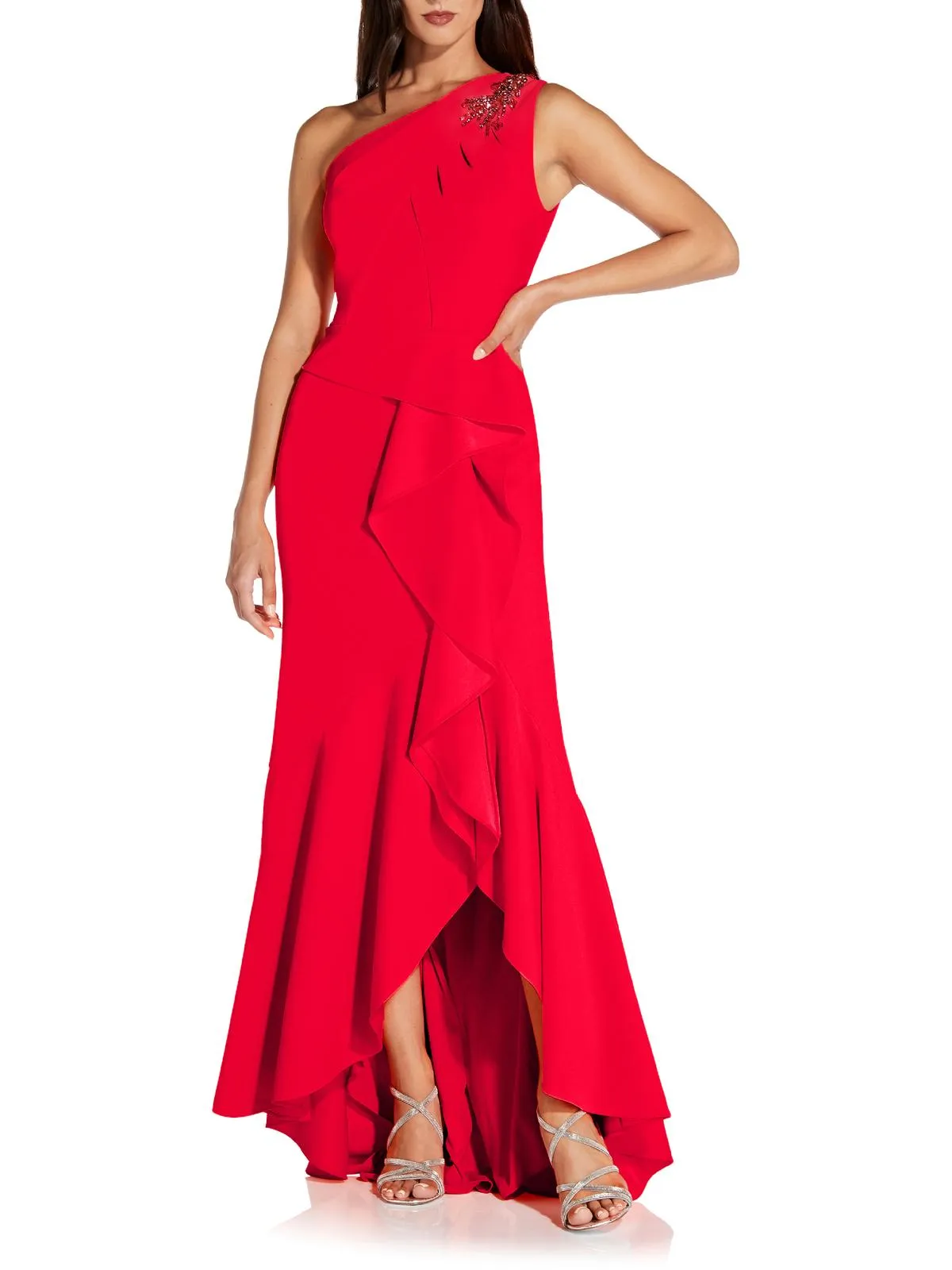 Insta-Worthy Womens Ruffled Maxi Evening Dress  Limited Availability!