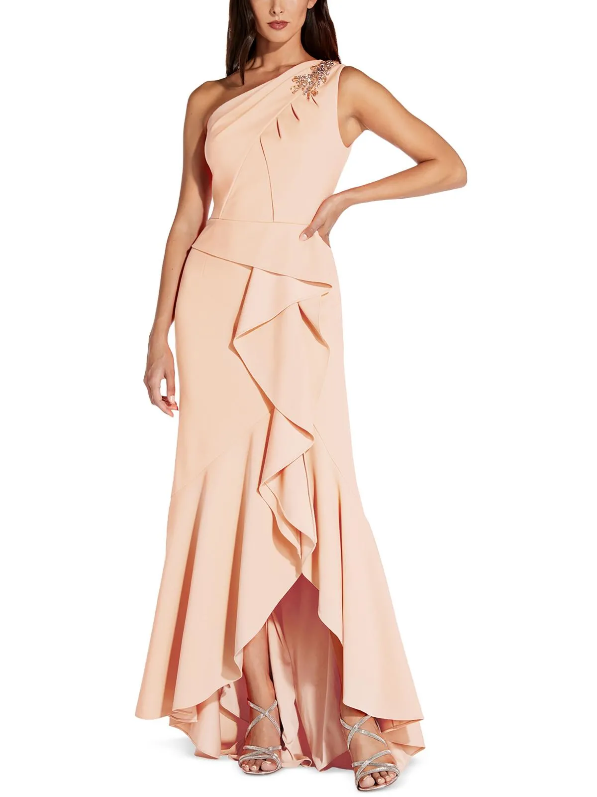Insta-Worthy Womens Ruffled Maxi Evening Dress  Limited Availability!