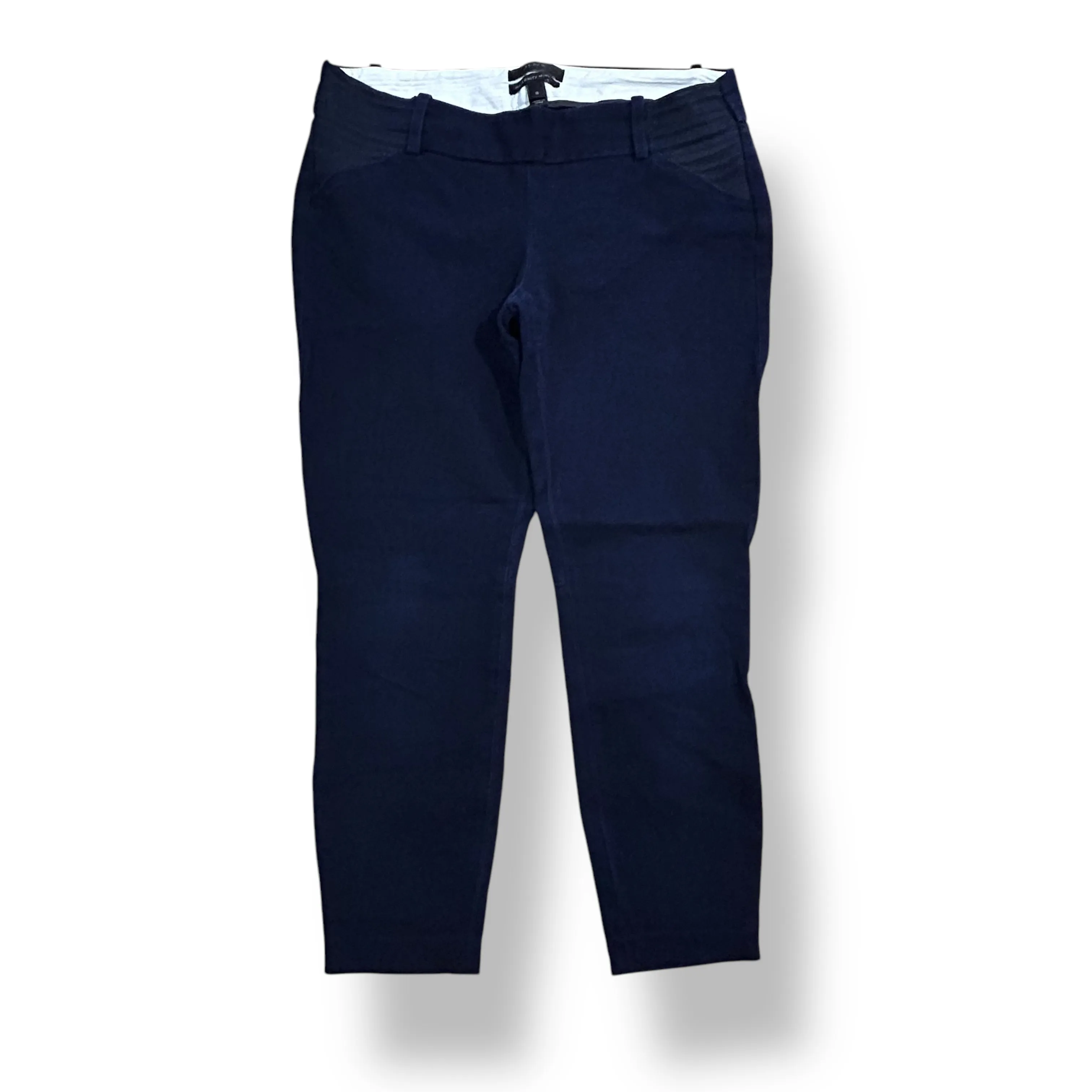 J. Crew Size 0 Navy Side Panel Maternity Pants