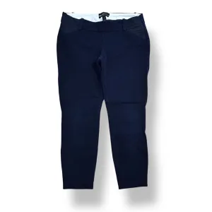 J. Crew Size 0 Navy Side Panel Maternity Pants