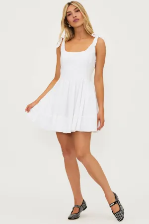 Jacey Dress White Magnolia Beach Riot
