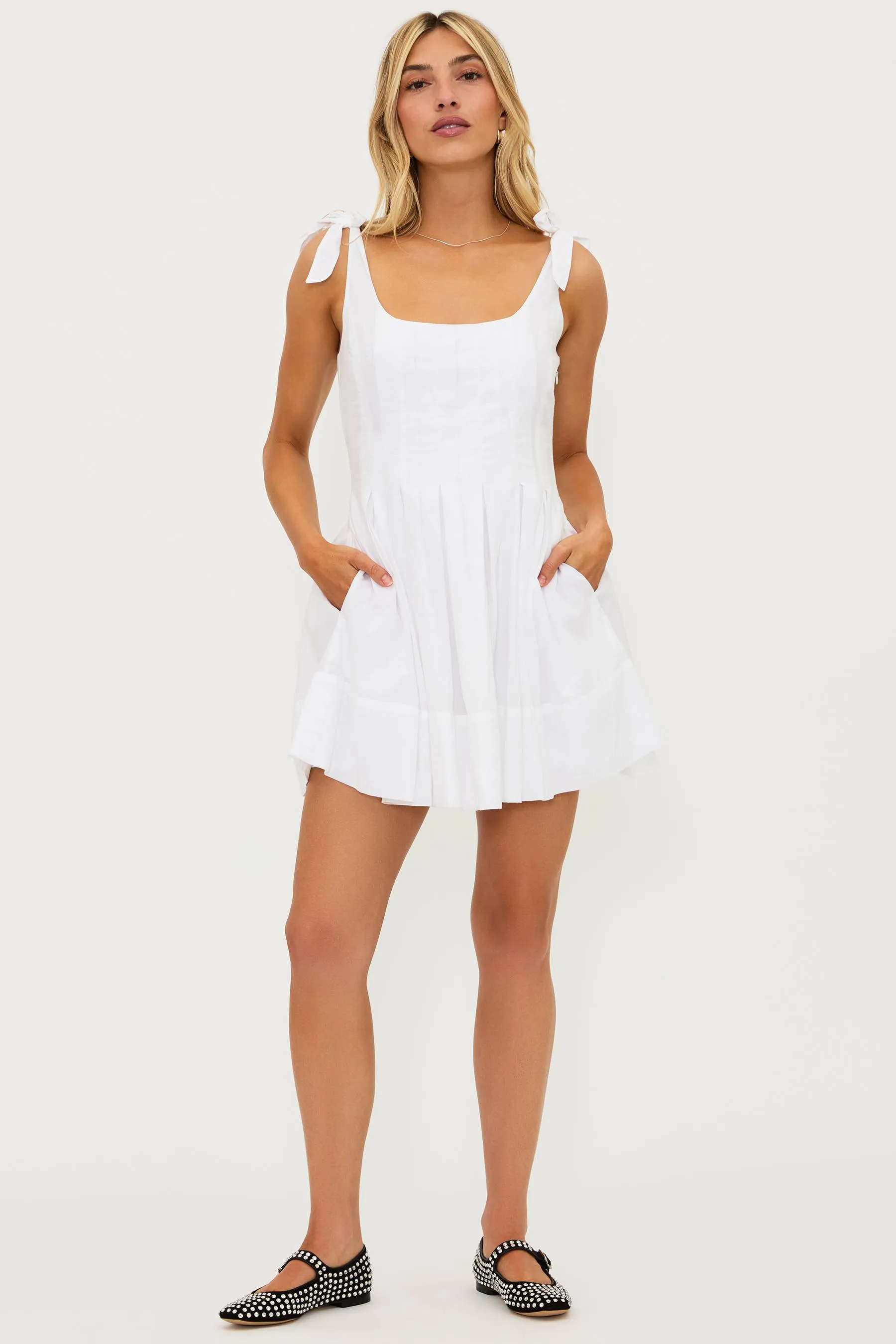 Jacey Dress White Magnolia Beach Riot