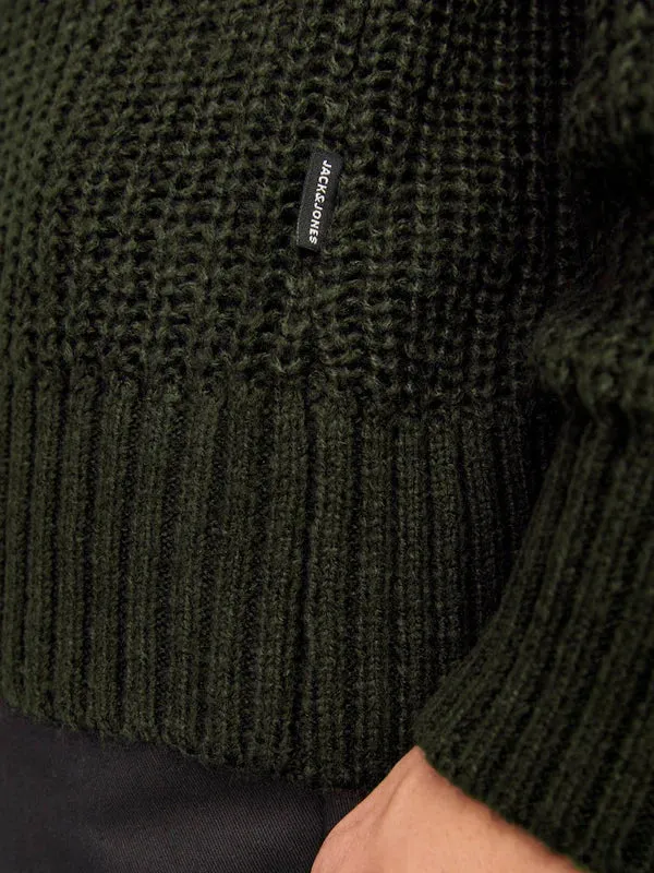 Jack & Jones KNIT CREW NECK Mens Jumper Rosin