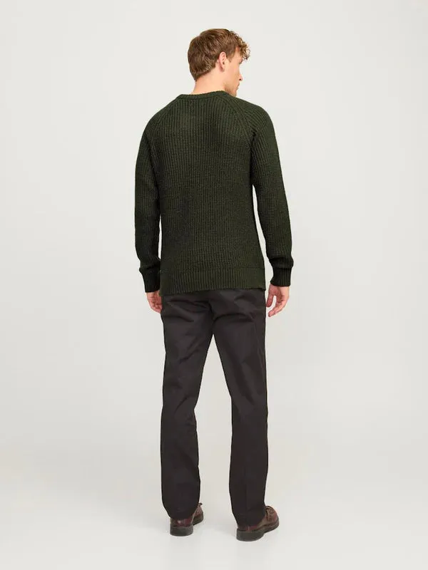 Jack & Jones KNIT CREW NECK Mens Jumper Rosin