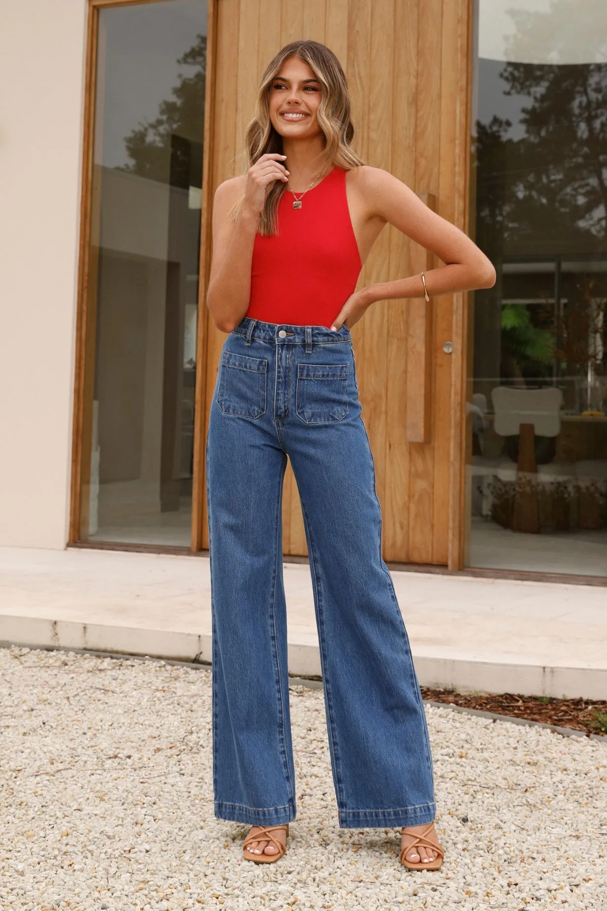 Jakira Bodysuit - Red Billy J