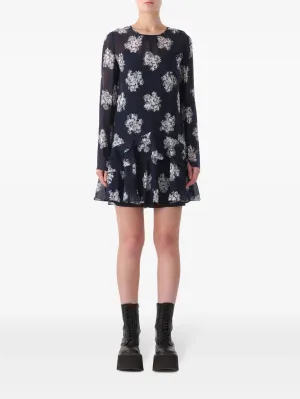 Jason Wu ruffle-detail mini dress Size 12 NWT
