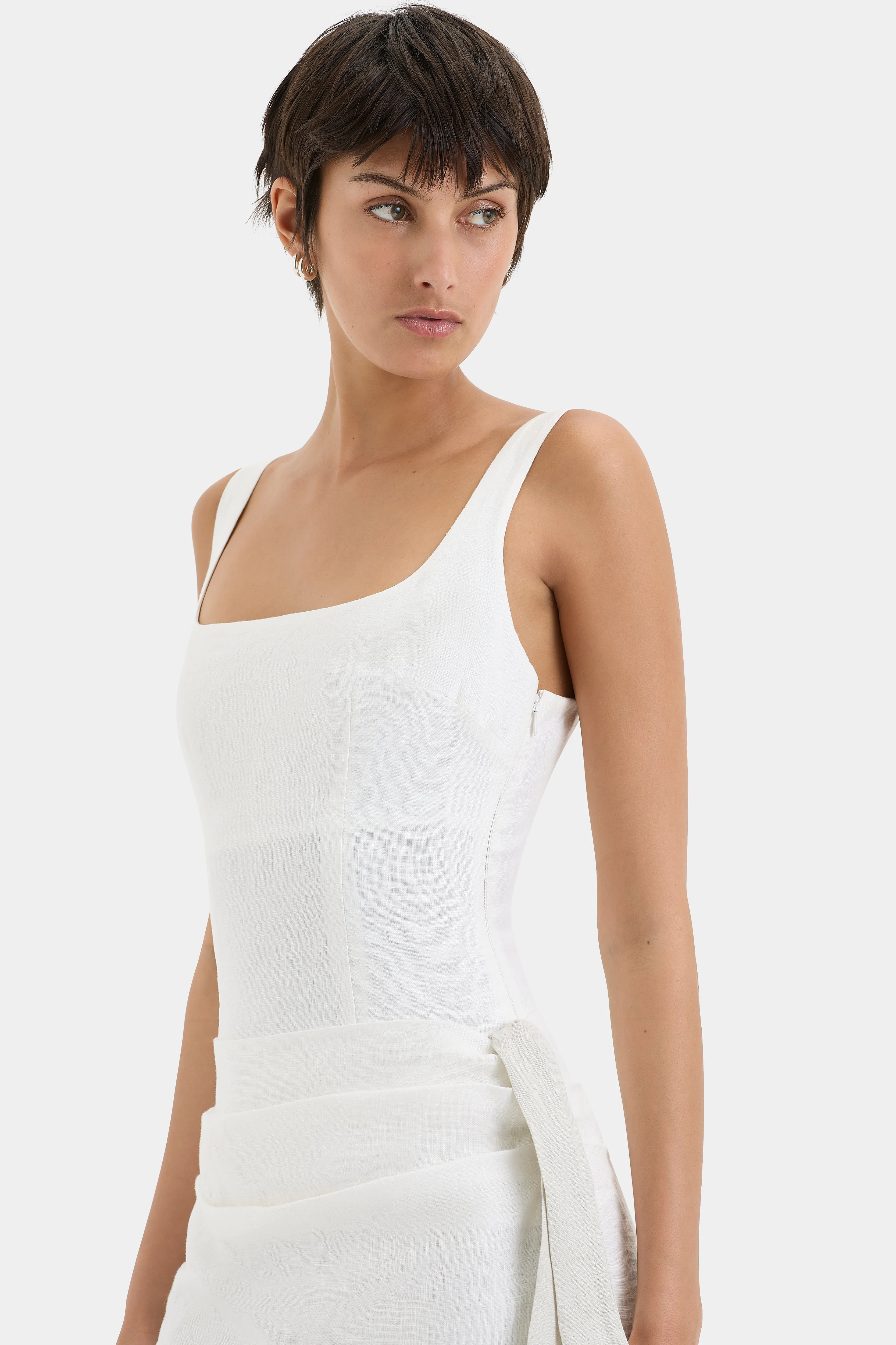 Jessamine Tie Mini Dress SIR