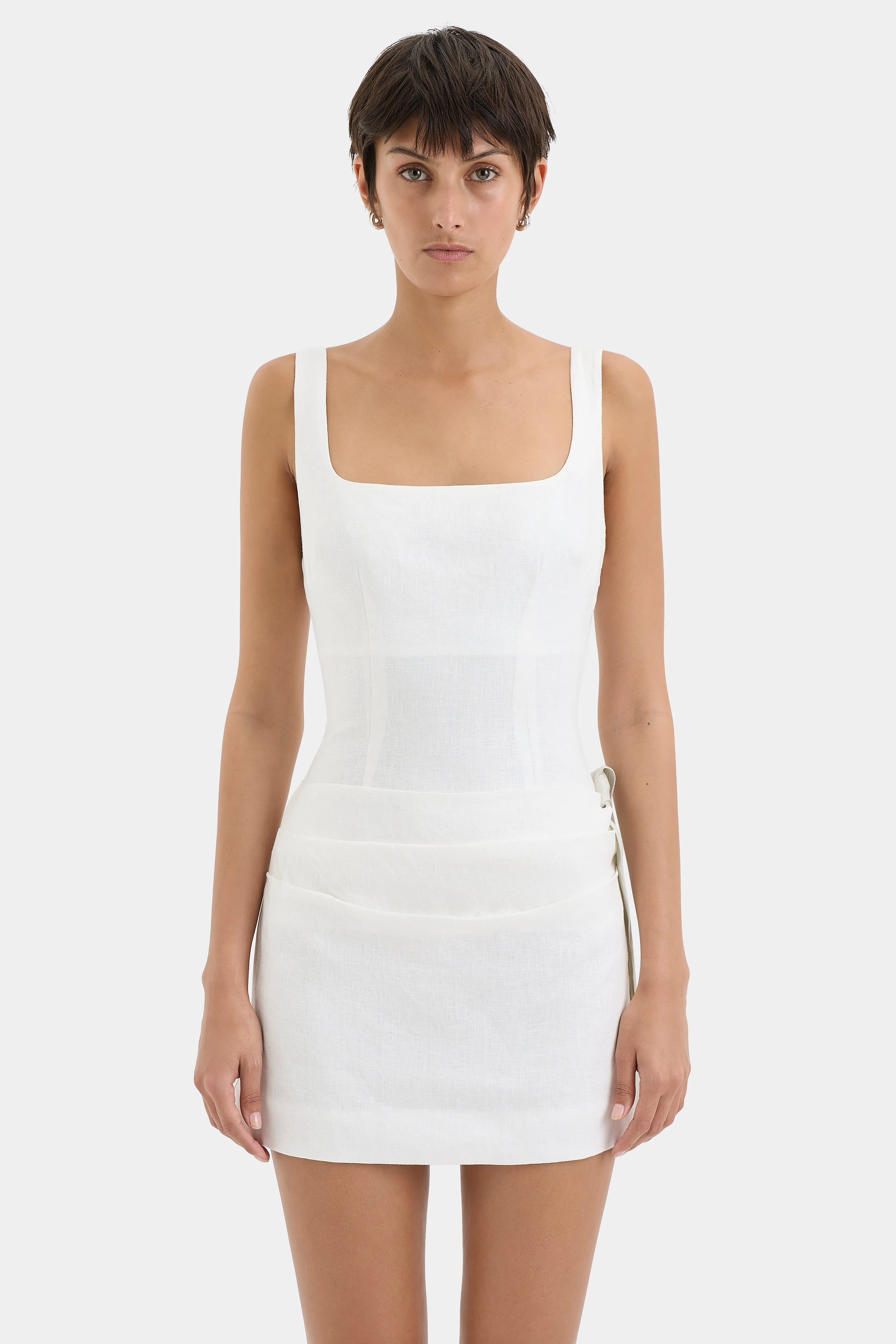 Jessamine Tie Mini Dress SIR