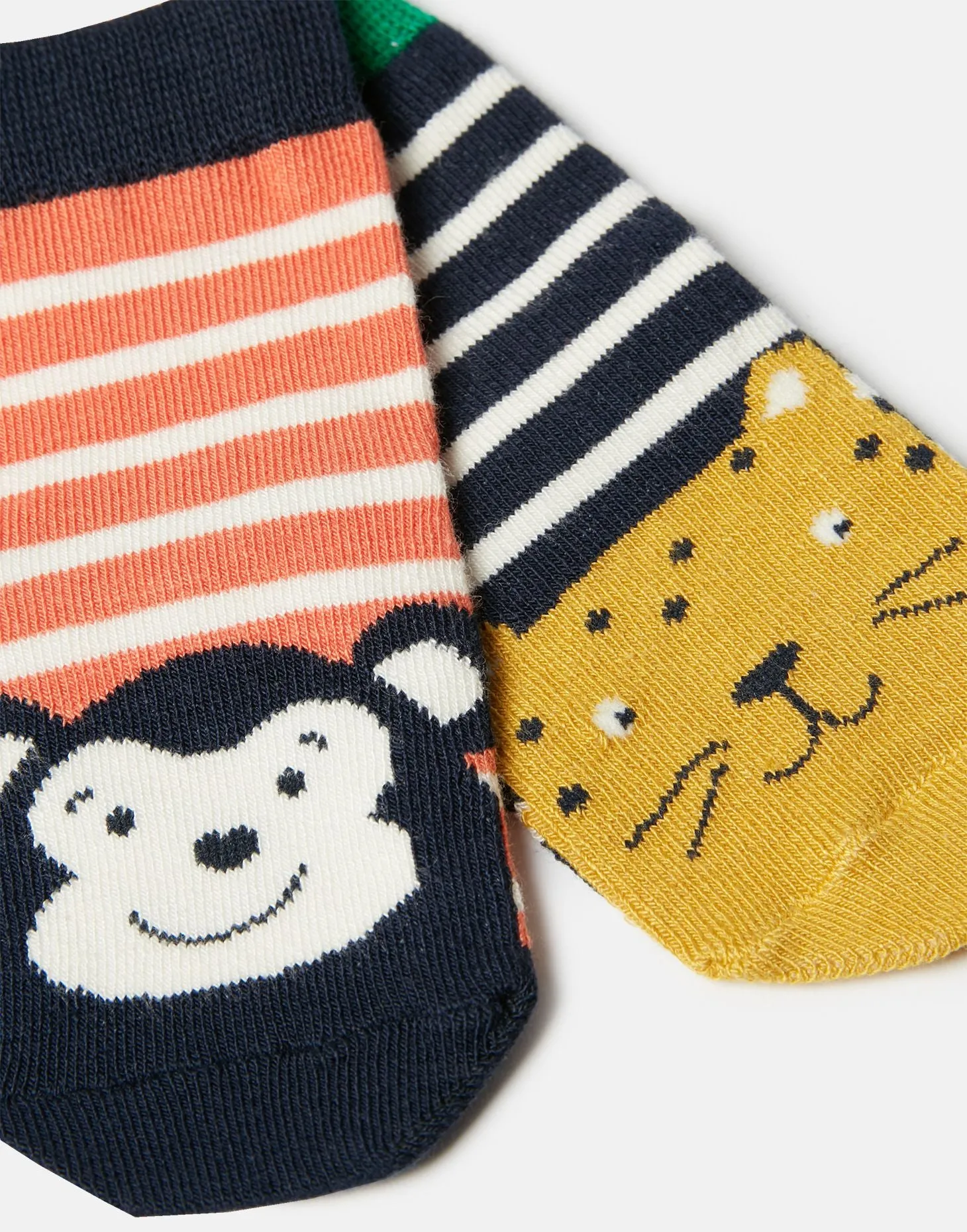 Joules Infant Neat Feet Two Pack Bamboo Socks - Leo Monk