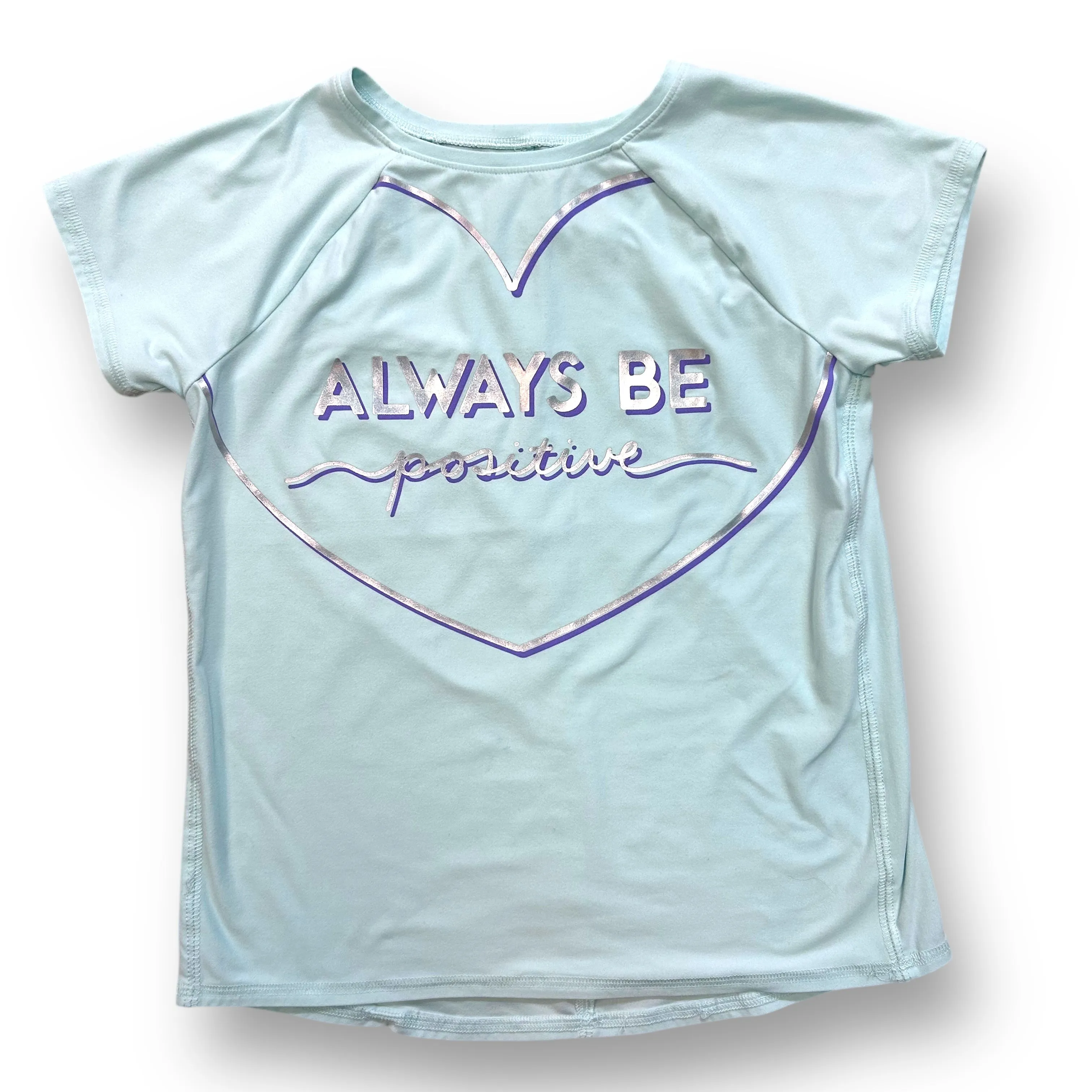 Jumping Beans Youth Girl Size 10 Quick Dry Short Sleeve Athletic Tee