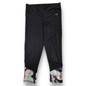 Juniors Live Love Dream Size S Black Performance Leggings