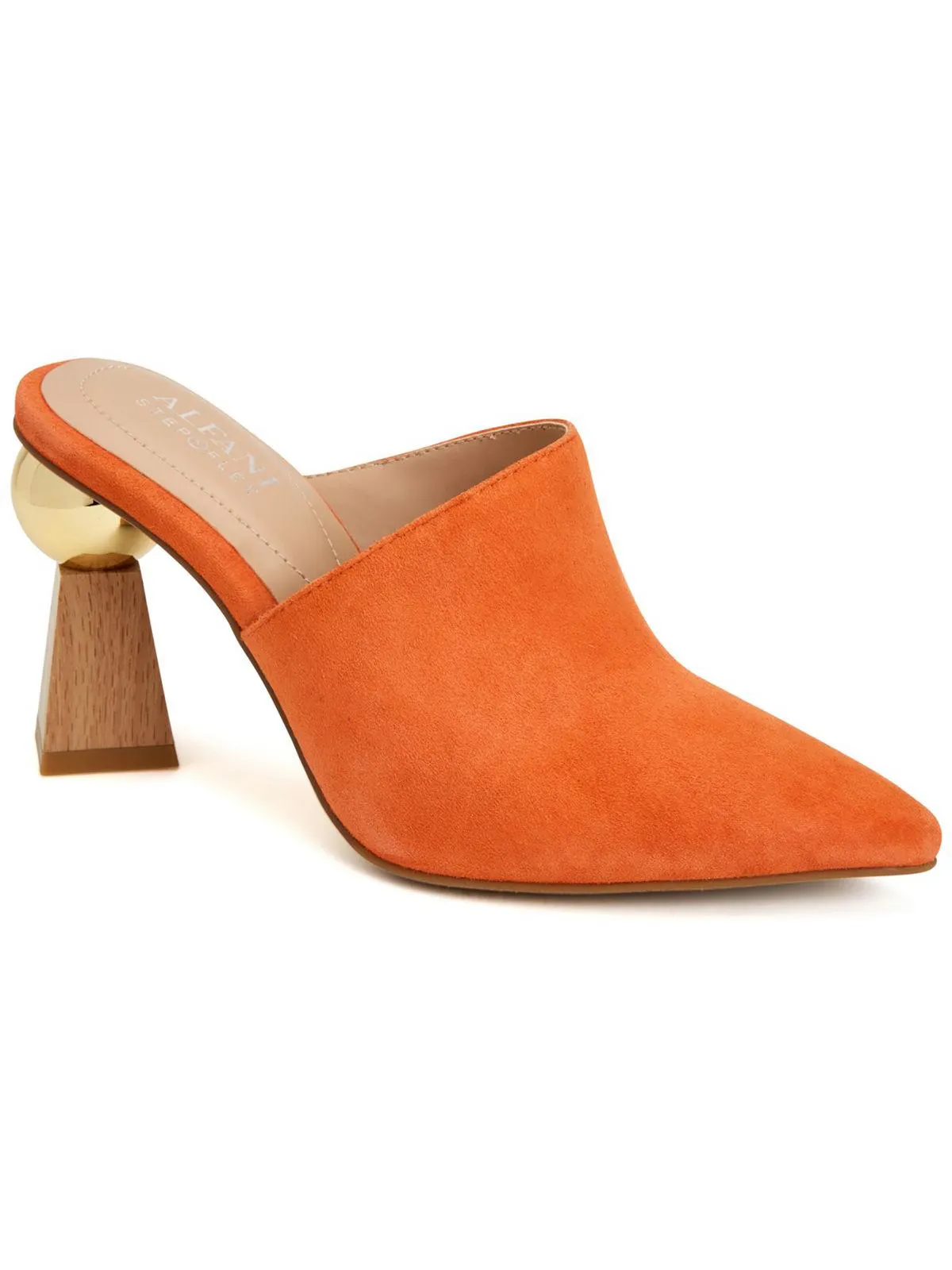 Junnee Womens Padded Insole Pointed Toe Mules