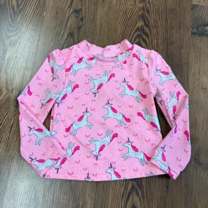 just one you SIZE 3T Swim Shirt Girl's