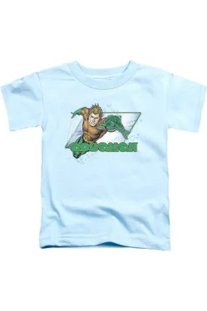 Justice League of America Aquaman Short Sleeve Toddler Tee / T-Shirt