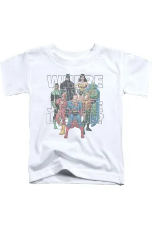 Justice League of America Classified #1 Cover Short Sleeve Toddler Tee / T-Shirt