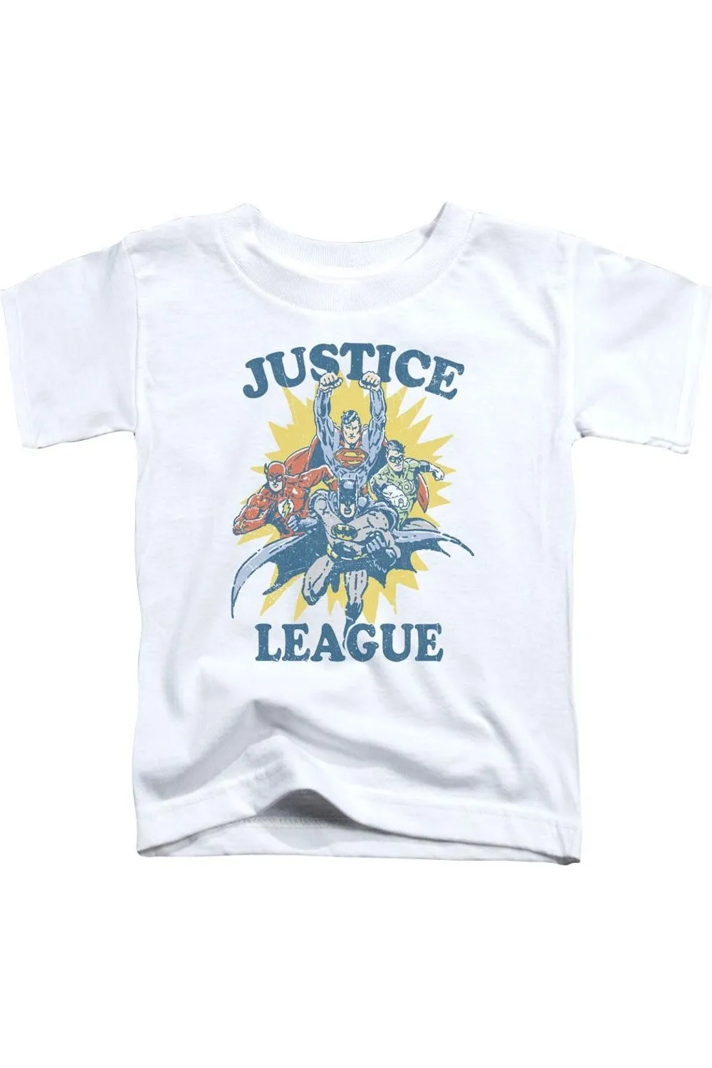 Justice League of America Lets Do This Short Sleeve Toddler Tee / T-Shirt