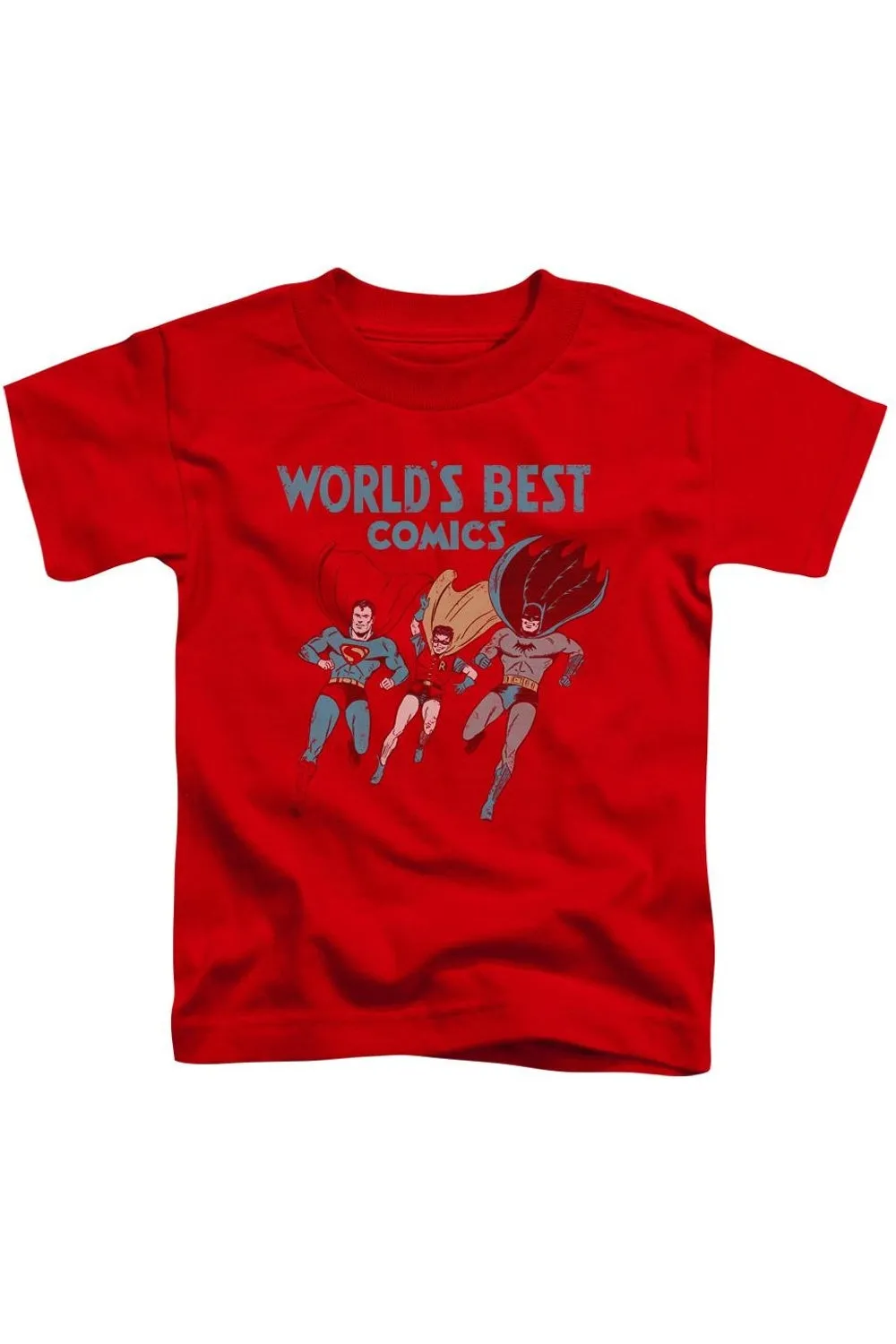 Justice League of America Worlds Best Short Sleeve Toddler Tee / T-Shirt