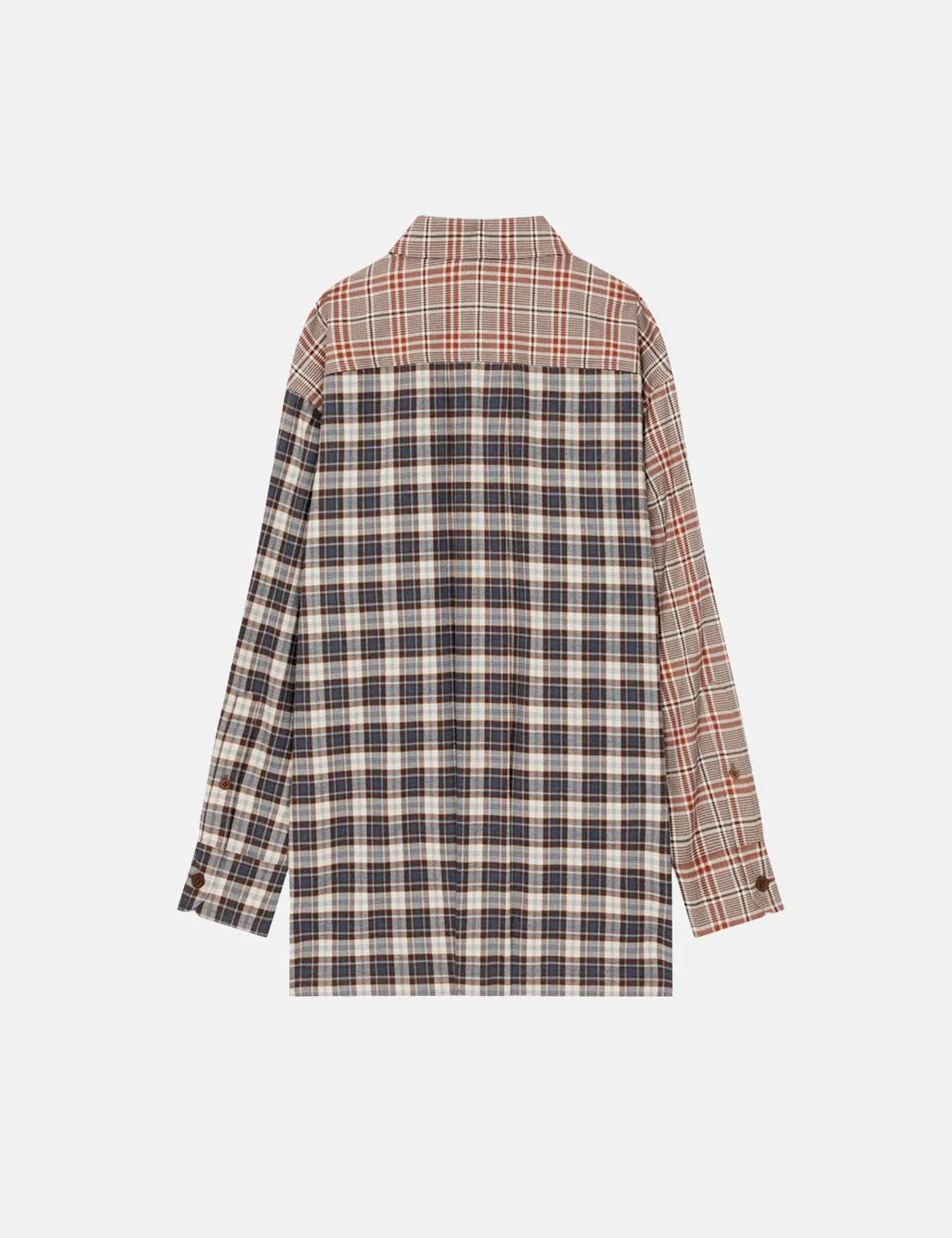 Kenzo Oversized Long Sleeve Shirt - Bordeaux Red