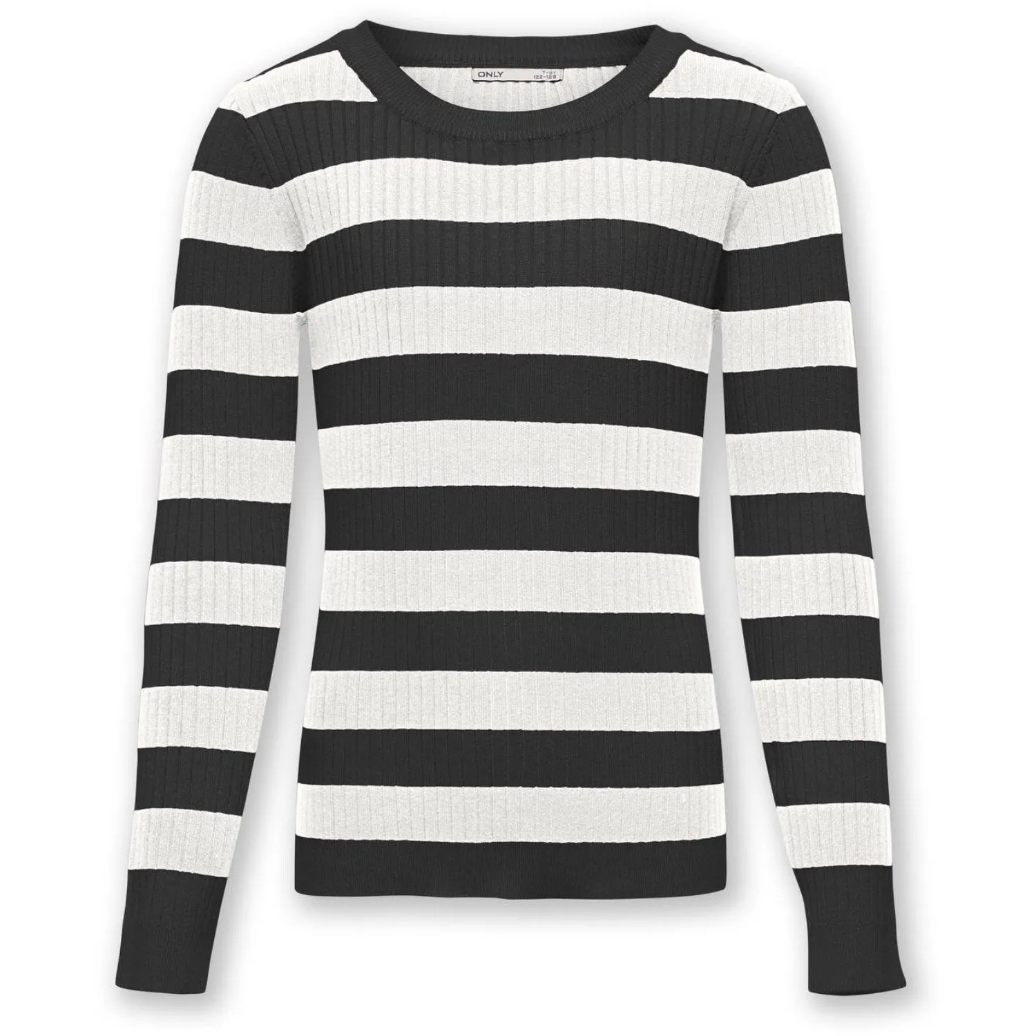 kids ONLY Black Cloud Dancer Karol O-Neck Knit Blouse