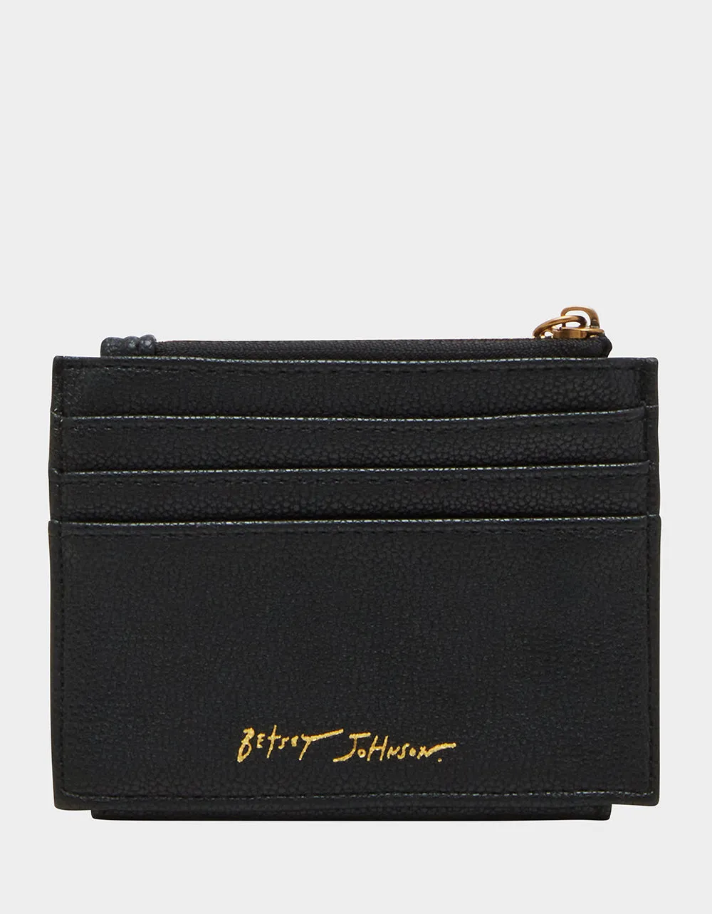 KITSCH HAUNTED HOUSE BIFOLD WALLET BLACK Betsey Johnson