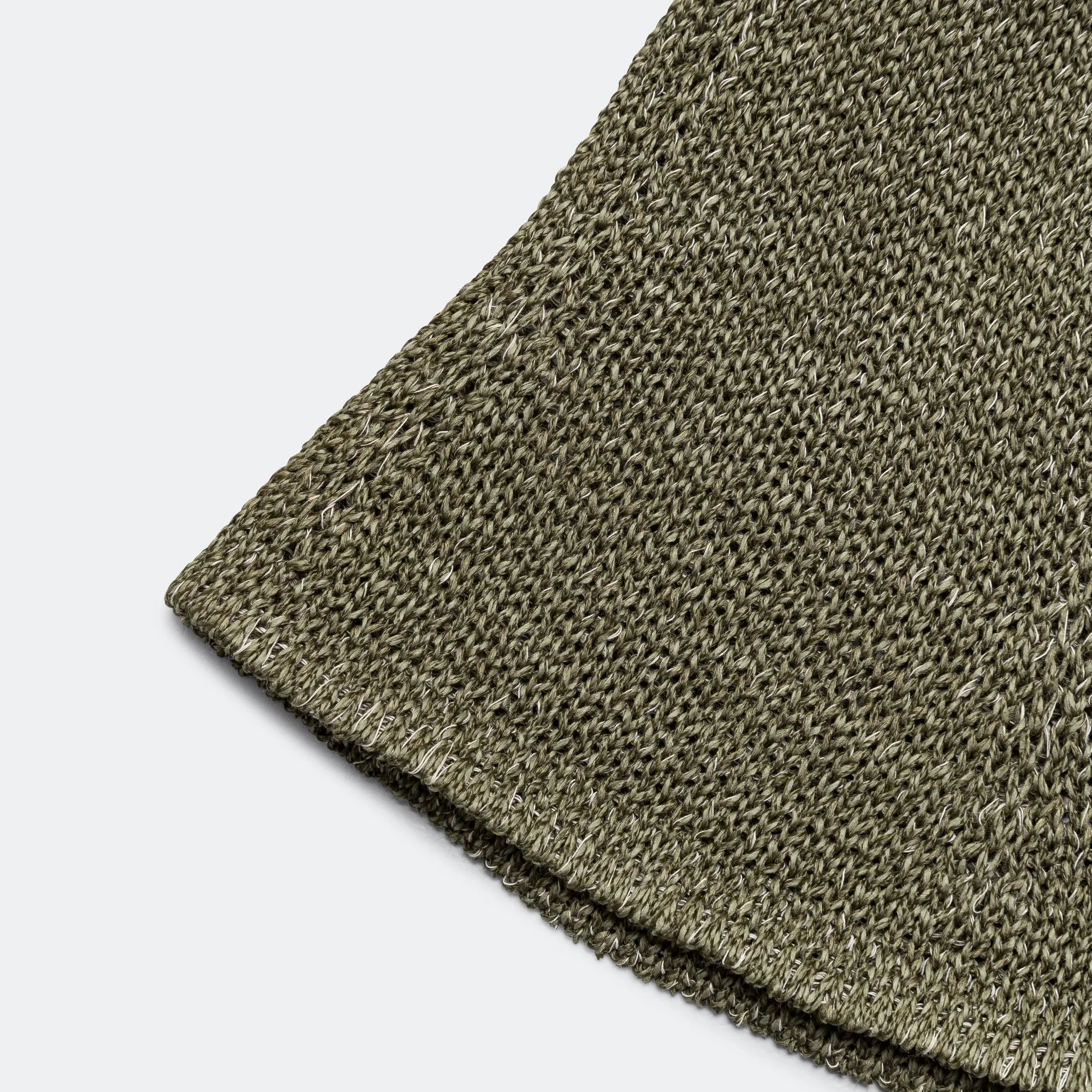 Knit Tulip Hat - Military Green