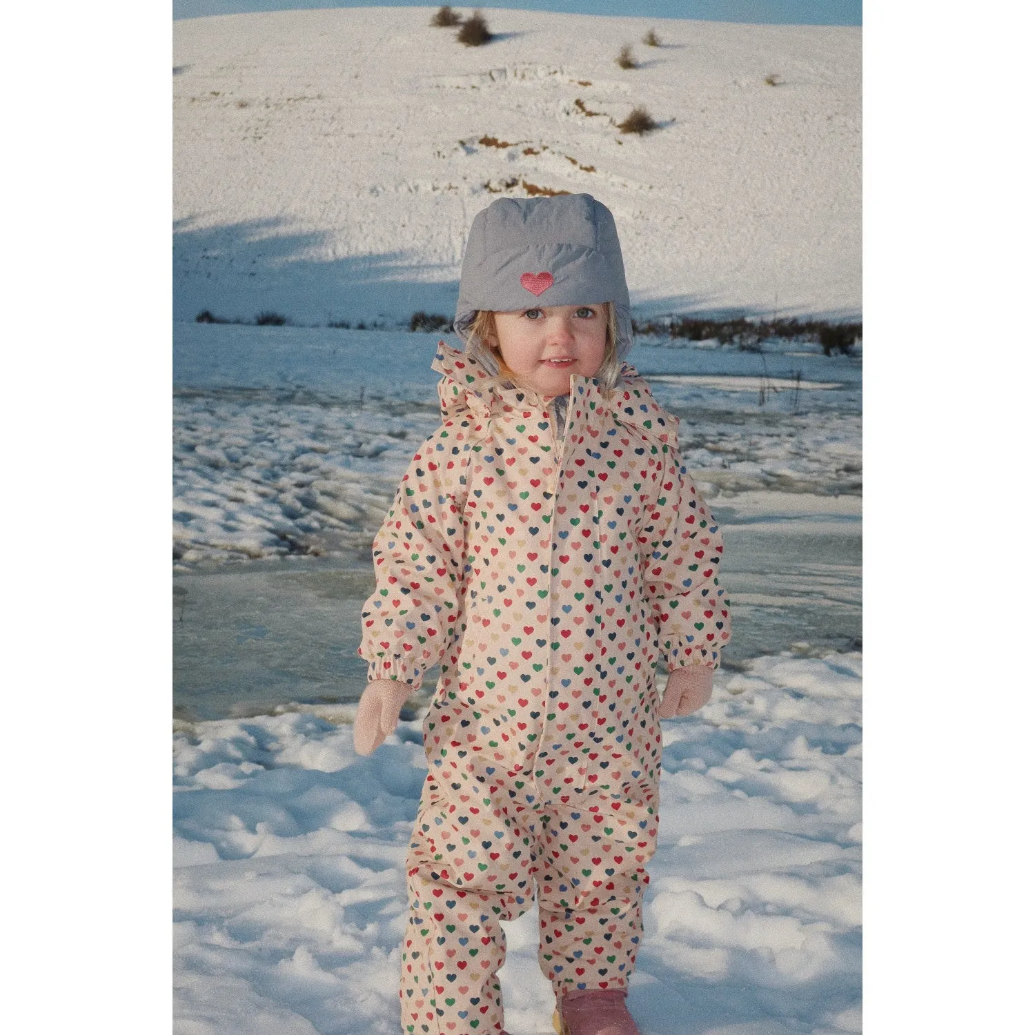 Konges Sljd Coeur Color Frappe Rain Snowsuit