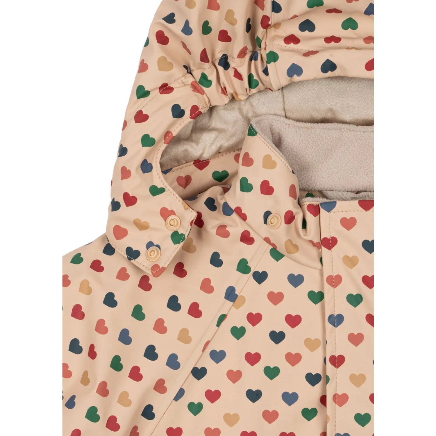 Konges Sljd Coeur Color Frappe Rain Snowsuit