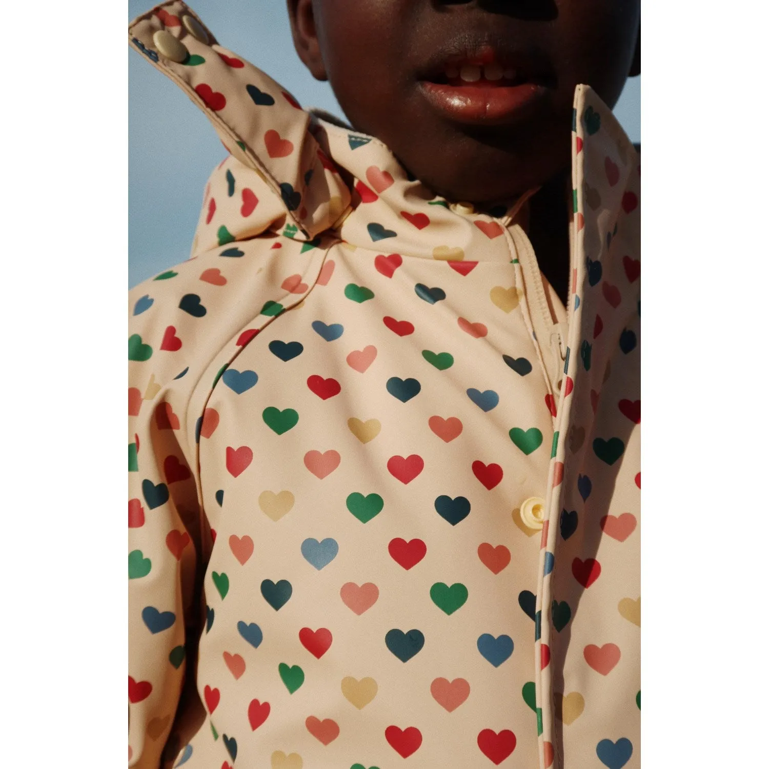 Konges Sljd Coeur Color Frappe Rain Snowsuit