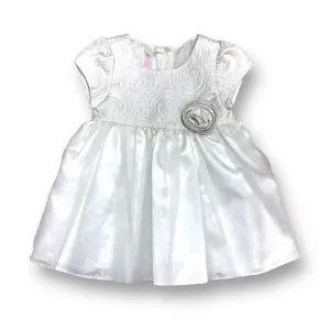 LA Princess Baby Girl Size 12 Months Gold and Ivory Formal Dress