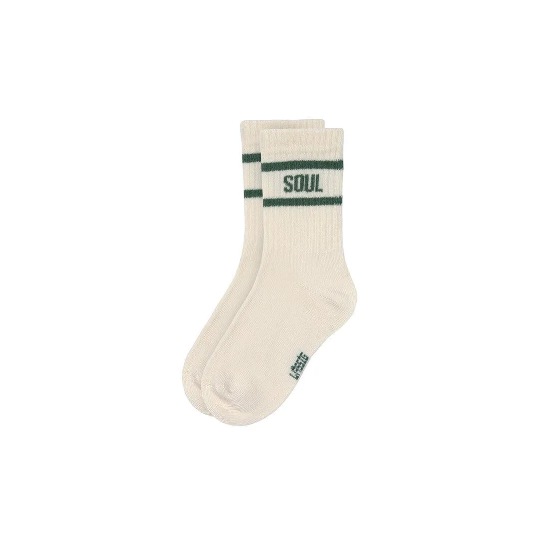 Lassig Tennis Socks - 3 Pack - Light Blue - Dark Green