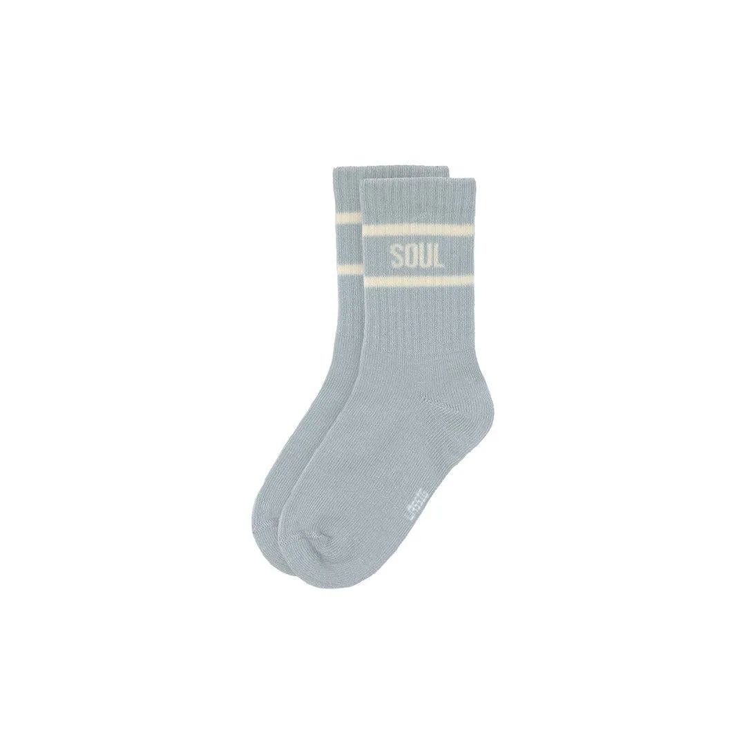 Lassig Tennis Socks - 3 Pack - Light Blue - Dark Green