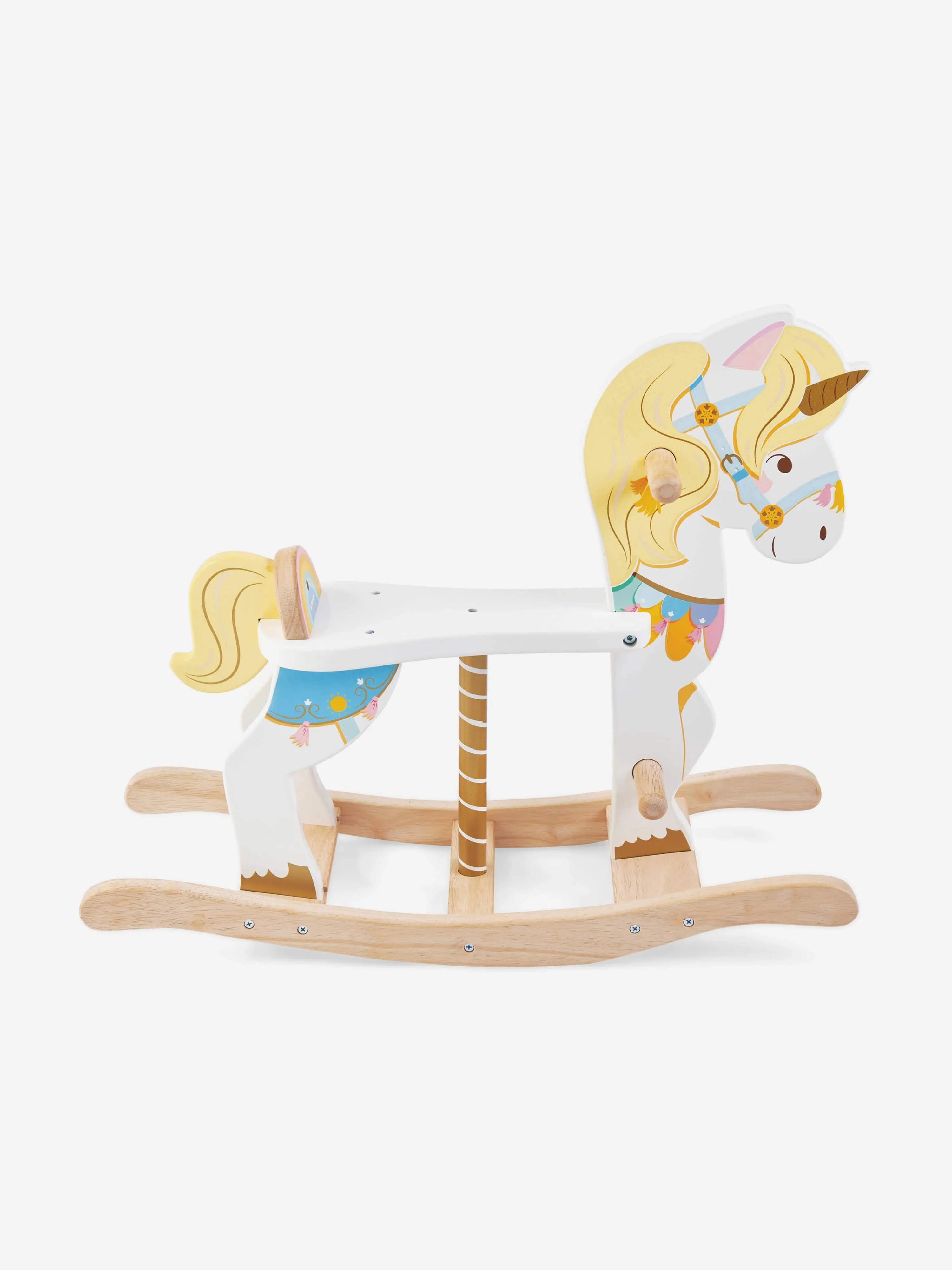Le Toy Van Magical Rocking Unicorn Carousel (W:65cm D:23.5cm H:54.5cm)