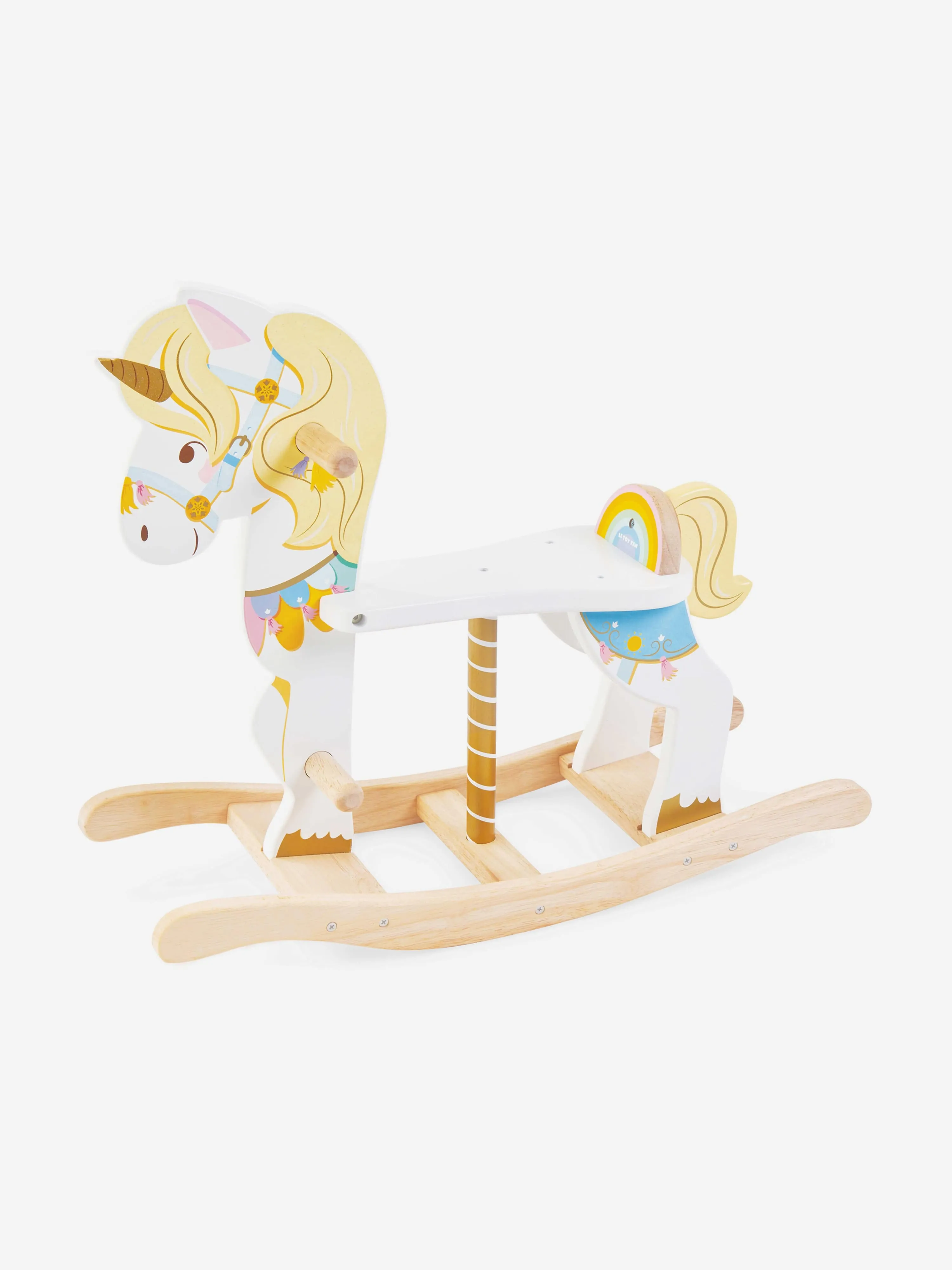Le Toy Van Magical Rocking Unicorn Carousel (W:65cm D:23.5cm H:54.5cm)