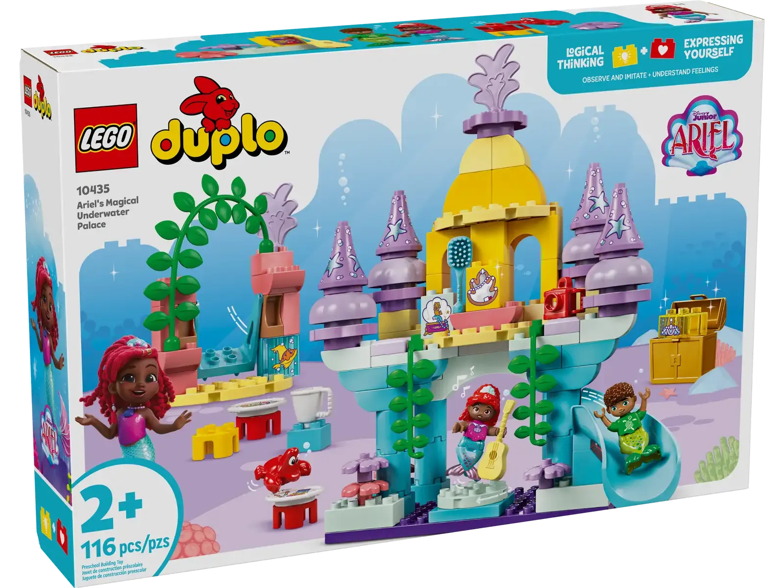 Lego Duplo Disney Ariel's Magical Underwater Palace 10435