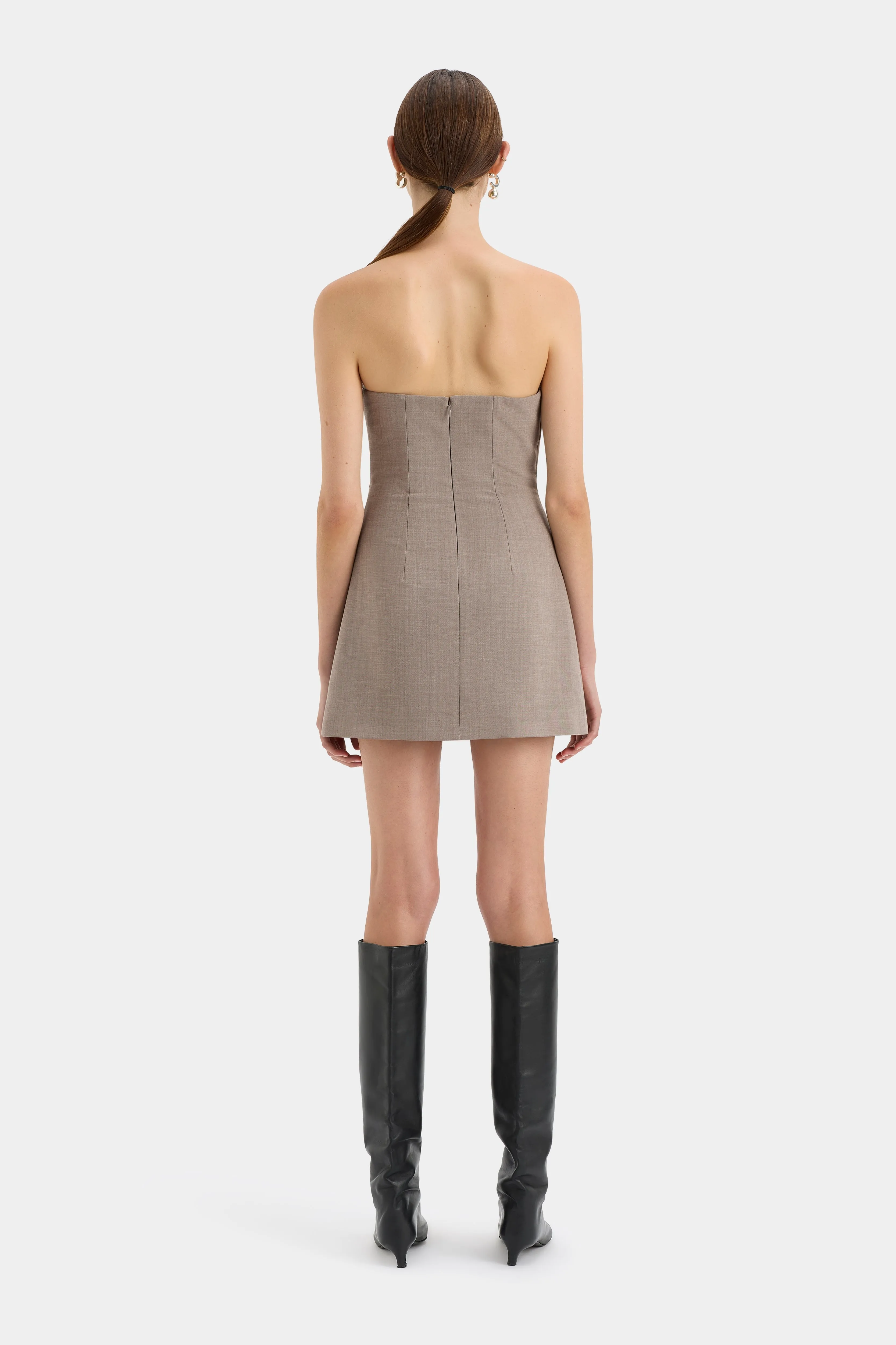 Leonardo Pleated Mini Dress SIR