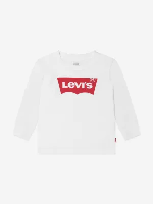 Levi's Baby Boys Batwing Logo T-Shirt in White