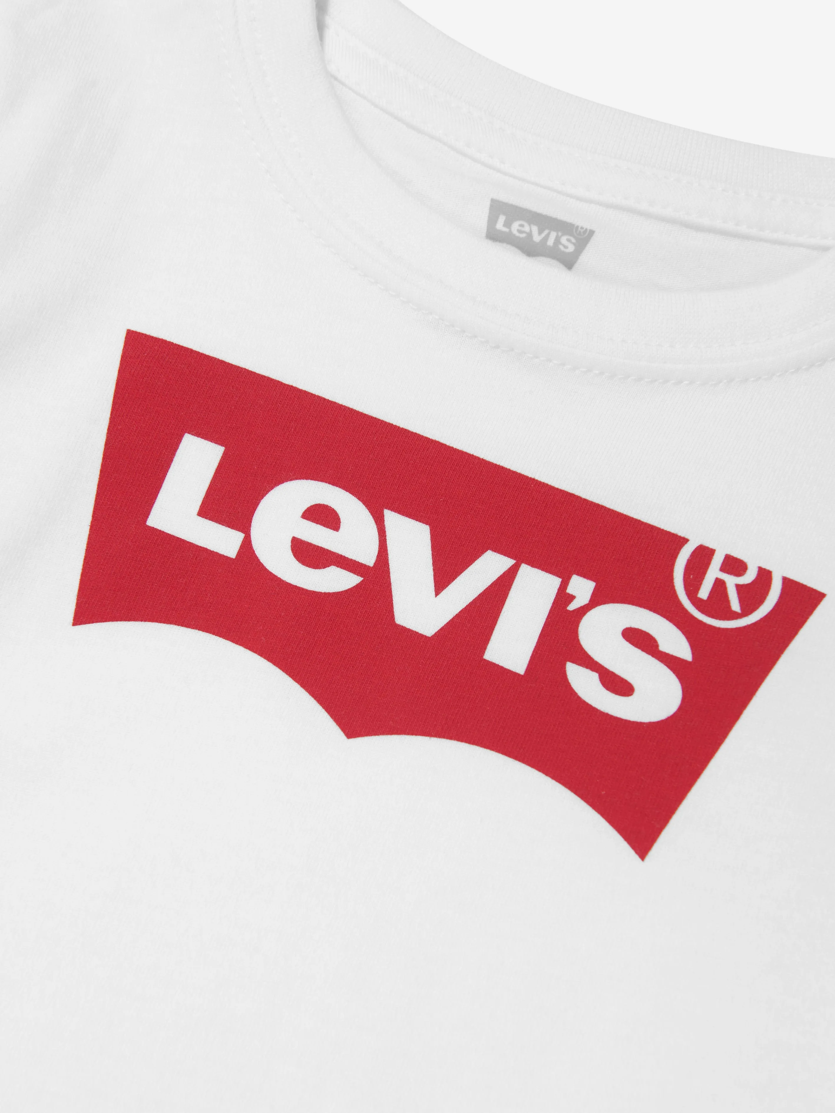 Levi's Baby Boys Batwing Logo T-Shirt in White