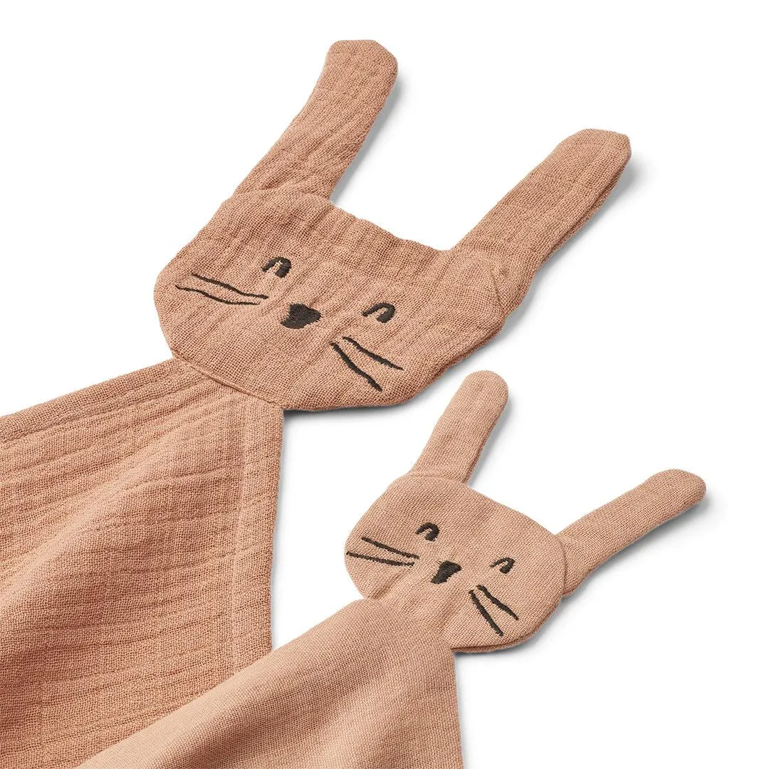 Liewood Alya Rabbit Cuddle Cloth Set - Pale Tuscany