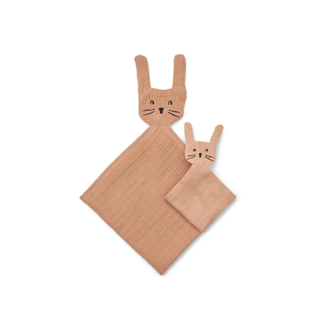 Liewood Alya Rabbit Cuddle Cloth Set - Pale Tuscany